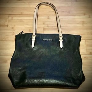 Michael Kors Black/Tan tote bag